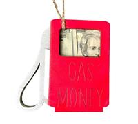 Monedero de Navidad, Monedero único para Navidad,Depósito de aceite de coche de diseño de billetera de plata único de Navidad - Adornos de monedero para árbol de Navidad, dormitorio, c, Se référer au