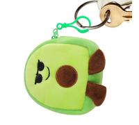 Monedero de peluche de aguacate lindo,Monedero de dibujos animados de aguacate | Cartera pequeña de peluche para monedas, Monedero - Colgante de bolsa de peluche de aguacate de moda, verde, Se référer