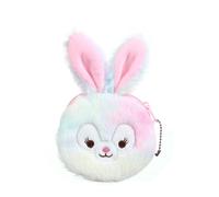 Monedero de peluche, lindo monedero de conejito, cartera, monedero para cambio, regalo para niños.