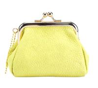 Monedero de Piel, Cartera portátil con Cierre de Boquilla, Ideal para Chicas, Mujeres, Esposas, Estudiantes, viajeras, coleccionistas, Profesionales y para IR de Compras y Viajar