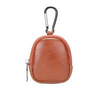 Monedero de Piel, Monedero de Piel - Cartera para el Cambio - Monedero Impermeable para Mujer Hombre, Bolso Monedero, Elegante Estuche para Llaves, marrón, riferimento Alla descrizione, Consulte