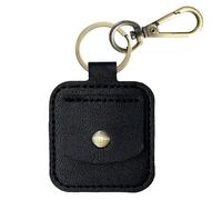 Monedero de piel sintética para guardar monedas, joyas de piel sintética, para gimnasio, organización, para collares, dinero en efectivo, pendientes, Negro , ver descripción, Ver descripción
