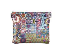 Monedero de piel sintética para mujeres, niños y niñas, mini estuche de cosméticos impermeable, varias flores, Various Flowers, 1 Size, Accesorio de viaje