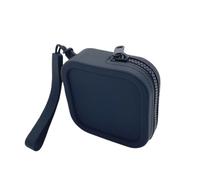 Monedero de silicona para mujer, bolsa de maquillaje de silicona | Monedero cuadrado, monedero cuadrado, bolso pequeño para auriculares. Una billetera cosmética portátil que puede organizar sus tarjet