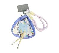 Monedero De Viaje Nailon Color Macarrón con Cordón para Uso Diario Accesorio Informal Llavero Portátil Bolsa Organizadora Nailon Suave