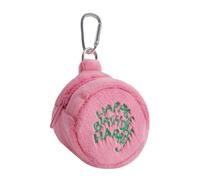 Monedero | Estuche para monedas con llavero Estuche para lápiz labial | Estuche pequeño multifuncional de felpa suave con mosquetón, funda versátil y elegante para mujer, ac, Pink Trumpet, riferimento