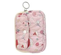 Monedero floral pequeño de almacenamiento de dibujos animados, monedero, bolsa de dinero, bolsa de cambio, estilo coreano, Buenos amigos en Holi