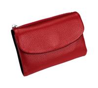 Monedero genérico para mujer | Cartera de piel sintética para mujer | Cartera de bolsillo ligera con gran capacidad para adolescentes, estudiantes y adultos, estilo moderno, rojo, Se référer au
