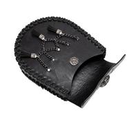 Monedero gótico - para llevar el teléfono de cosplay, cartera de festival pirata, alijo de vestir, seguridad de cintura con cierre, mecanismo de elemento de ropa teatral, perfecto para sable de gran