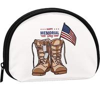 Monedero Happy Memorial Day, Monedero para Mujer y niña, Bonito Bolso de Moda, Monedero para Mujer, Regalo