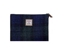 Monedero Harris Tweed Hecho a Mano - Bolso Vintage Británico para Lápiz Labial, Tarjetas y Documentos con Cremallera YKK (Unisex, Hombre y Mujer)
