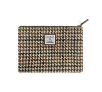 Monedero Harris Tweed Hecho a Mano - Bolso Vintage Británico para Lápiz Labial, Tarjetas y Documentos con Cremallera YKK (Unisex, Hombre y Mujer)