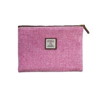 Monedero Harris Tweed Hecho a Mano - Bolso Vintage Británico para Lápiz Labial, Tarjetas y Documentos con Cremallera YKK (Unisex, Hombre y Mujer)