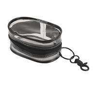 Monedero Llavero - Monedero portátil, Monedero | Bolsa De Almacenamiento Para Auriculares, Bolsa Transparente Para Monedas, Llavero Cartera Transparente, Funda Para Escucha, Negro , Se référer au