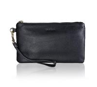 Monedero minimalista monedero de la cartera del cuero genuino de las mujeres de Befen para el iPhone 8/7 / 6s / 6 más, Samsung Note 5/4