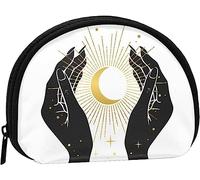 Monedero Monedero Luna Estilo Sol Magia Bruja Mano Quiromancia Compras Cambio Bolsa Bolso