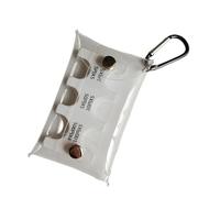 Monedero, monedero, organizador de yenes japoneses, bolsa de dinero multiposición, llavero, unisex, soporte para monedas japonés, organizador de estuche rígido, White, One Size