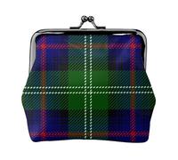 Monedero, Monederos Monedero Bolsa de Cambio Monedero Mini Carteras para Mujeres Niñas Clan Sutherland Cuadros de Tartán Escocés