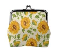 Monedero, Monederos Monedero Bolsa de Cambio Monedero Mini Carteras para Mujeres Niñas Girasol Dibujado