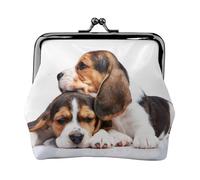 Monedero, Monederos Monedero Bolsa de Cambio Monedero Mini Carteras para Mujeres Niñas Lindas Mascotas Beagle Cachorros Perros