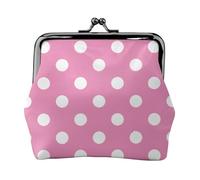 Monedero, Monederos Monedero Bolsa de Cambio Monedero Mini Carteras para Mujeres Niñas Lunares Rosados
