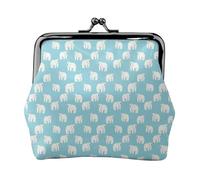 Monedero, Monederos Monedero Bolsa de Cambio Monedero Mini Carteras para Mujeres Niñas Oso Polar Ártico Animal Niños Naturaleza Osos Helado