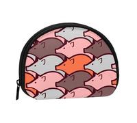 Monedero,Monederos Monedero Bolsa de Cambio Monedero Mini Carteras para Mujeres Niñas Patrón Animal Divertido Cerdo