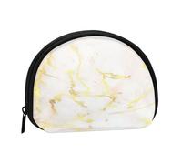 Monedero,Monederos Monedero Bolsa de Cambio Monedero Mini Carteras para Mujeres Niñas Regalo,Agregue su Texto Mármol Dorado en Blanco Moderno Elegante
