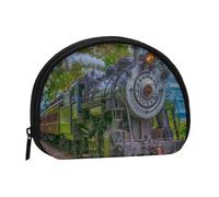 Monedero,Monederos Monedero Bolsa de Cambio Monedero Mini Carteras para Mujeres Niñas Regalo,Bonito Tren de Vapor