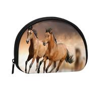 Monedero,Monederos Monedero Bolsa de Cambio Monedero Mini Carteras para Mujeres Niñas Regalo,Estampado de Caballo Corriendo