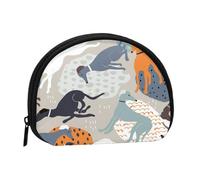 Monedero,Monederos Monedero Bolsa de Cambio Monedero Mini Carteras para Mujeres Niñas Regalo,Galgos Lindos