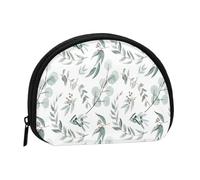 Monedero, Monederos Monedero Bolsa de Cambio Monedero Mini Carteras para Mujeres Niñas Regalo, Hojas de Eucalipto Australiana Australia Botánica Hoja Pequeña