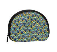 Monedero,Monederos Monedero Bolsa de Cambio Monedero Mini Carteras para Mujeres Niñas Regalo,Orcas de Acuarela