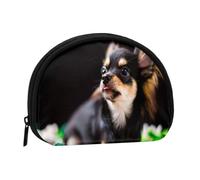 Monedero,Monederos Monedero Bolsa de Cambio Monedero Mini Carteras para Mujeres Niñas Regalo,Perro Chihuahua Lindo