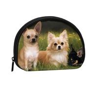 Monedero,Monederos Monedero Bolsa de Cambio Monedero Mini Carteras para Mujeres Niñas Regalo,Perros Chihuahua Bebé