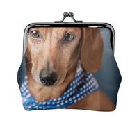 Monedero, Monederos Monedero Bolsa de Cambio Monedero Mini Carteras para Mujeres Niñas The Pet Miniature Dachshund