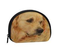 Monedero,Monederos Monedero Cambio Bolsa Monedero Mini Carteras para Mujeres Niñas Regalo,Golden Retriever Impreso