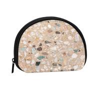 Monedero,Monederos Monedero Cambio Bolsa Monedero Mini Carteras para Mujeres Niñas Regalo,Terrazo Piedra Natural