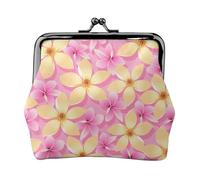 Monedero, Monederos Monedero Monedero Mini Carteras para Mujeres Niñas Flores Tropicales Rosas Y Naranjas