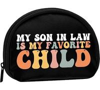 Monedero My Son In Law Is My Favourite Child, Monedero para Mujeres y niñas, Bonito Bolso de Moda, Monedero para Mujer