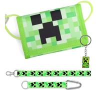 Monedero Niño con Velcro Incluye Llaveros - Juego Carteras Toddler Cartera Niño con Cordón de Seguridad Bolsillo con Cremallera para Monedas Titulares de Tarjetas, Regalos Fiesta los Niños