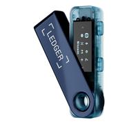 Monedero offline Ledger Nano S Plus Bitcoin Ethereum NFT USB Negro Azul