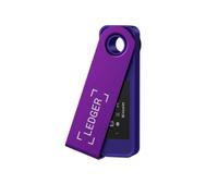 Monedero offline Ledger Nano S Plus criptomonedas USB púrpura