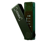 Monedero offline LEDGER Nano X Verde Bluetooth y USB-C con pantalla OLED