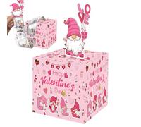 Monedero para el Día de San Valentín - Monedero para dinero en efectivo - Caja de dinero para el Día de San Valentín - Monedero extraíble, Suministros de vacaciones con tarjeta para efectivo y
