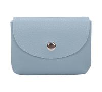 Monedero para mujer, billetera pequeña | Bolsa de dinero con patrón de lichi, linda billetera,Bolsa de dinero de cuero PU bolsas pequeñas para billetera Linda billetera para mujer, Azul Cielo