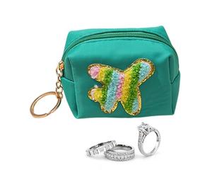 Monedero para Mujer, Monedero para Monedas | con diseño de bordado único Lindo llavero con bolsa para monedas,Llavero lindo multiusos del bolso, bolsa linda de la moneda, impermeable para las muchacha