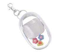Monedero para niños - Monedero transparente para auriculares | Llavero elegante a prueba de polvo con anillo para colgar para graduación, cumpleaños, día del niño y consagración, , ver