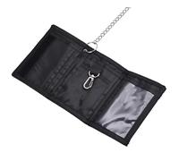 Monedero para niños, plegable, resistente al desgaste, bolso con cadena, monedero adolescente, bolso de moda con cremallera para fotos, dinero en efectivo, DNI, monedas, billetes | Es moda y funk, Big