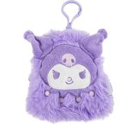 ARTESANÍA CERDÁ, S.L. – Monedero de peluche Hello Kitty Kuromi – Suave, con cremallera, infantil